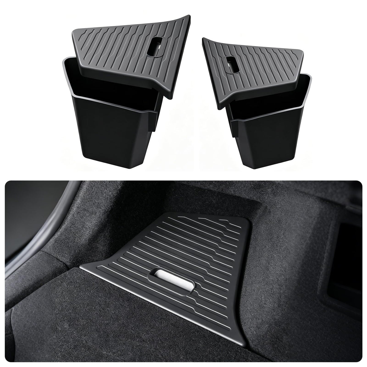 Trunk Storage Bins for 2025 2026 Tesla Model Y Juniper - Image 1