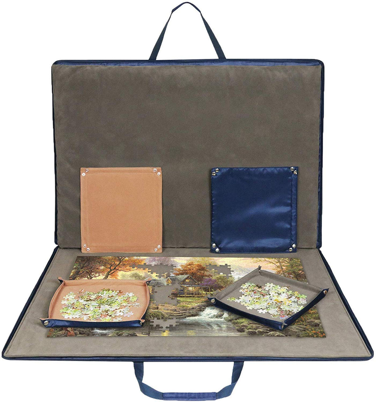 Lavievert 1500 Piece Jigsaw Puzzle Board with Padded - Image 1