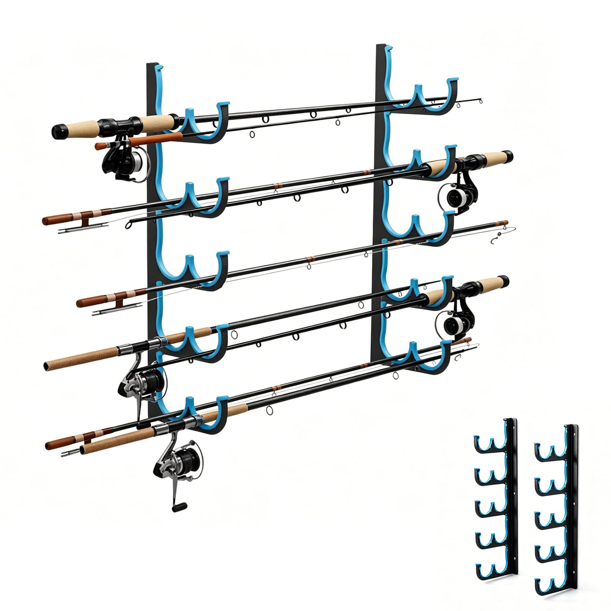 Fishing Rod Holders & Pole Holders for Garage, Wall - Image 1