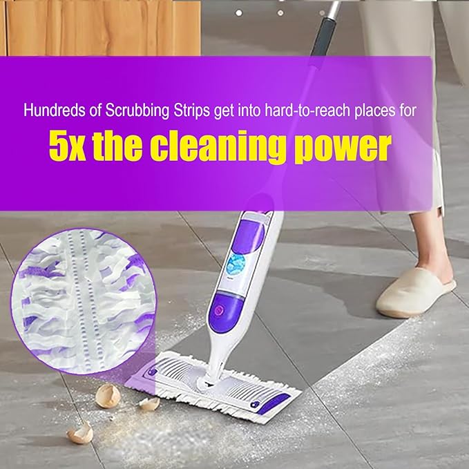 36 Pack Power Mop Refill Pads for Swiffer PowerMop - Mop Pads Refills for All Multi-Surface Hardwood Floor Cleaning, 12 Layers Thickened Durable | Super Absorbent | Stickiness