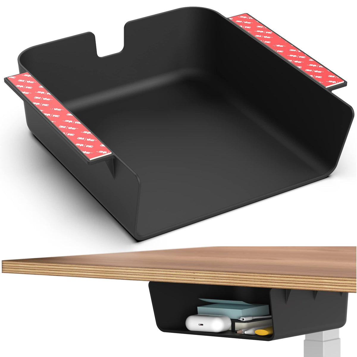 HumanCentric Under Desk Storage Shelf, Drawer Organizer - Image 1
