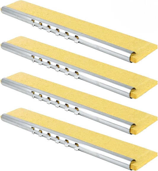 4 Pack of Replaceable Compressed Cellulose Sponge Mop Heads,Size:12.8 Inch(only 4 mop Heads not Include Handle)