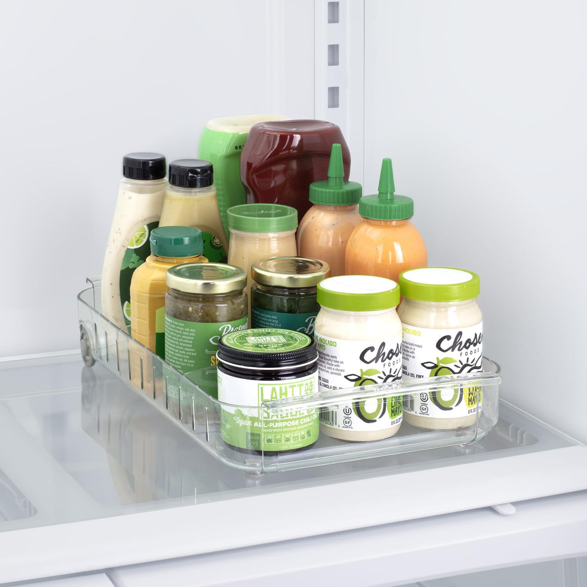 YouCopia RollOut Fridge Caddy BPA-Free Clear Rolling | All Products - Image 1