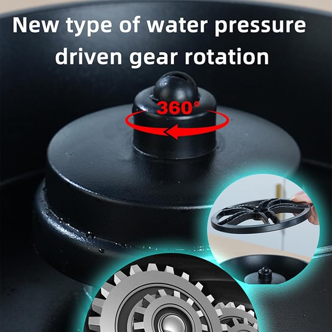 Glass Rinser for Kitchen Sink Glass Rinser with Pull-Out Spray High Pressure 360° Rotating Faucet Glass Rinser Cup Cleaner Bottle Washer for Bar Cafe Sink