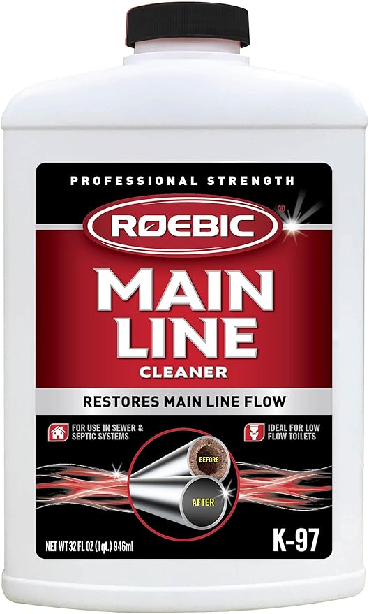 Roebic Main Line Cleaner + Septic Tank Treatment