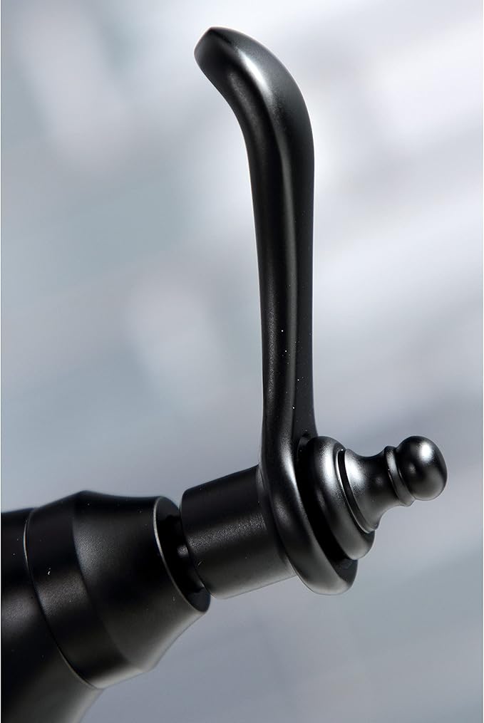 Kingston Brass KS3190TL Templeton Water Filtration Faucet, 10.81 x 4.63 x 1.75, Matte Black