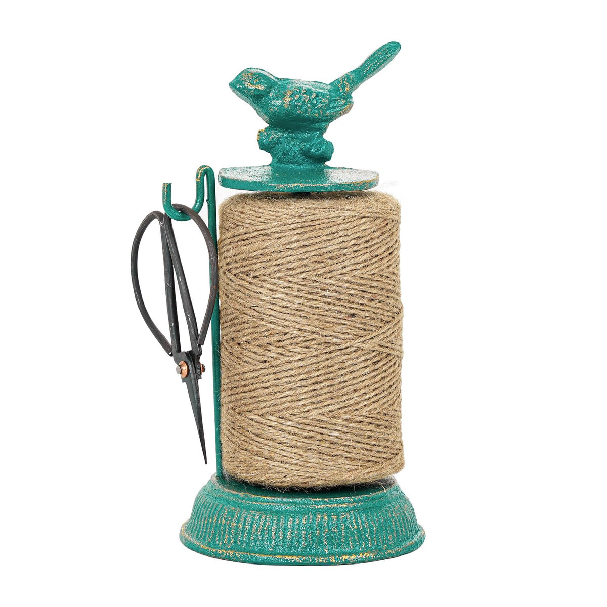Sungmor Cast Iron Bird Twine Holder Set-Twine String & - Image 1