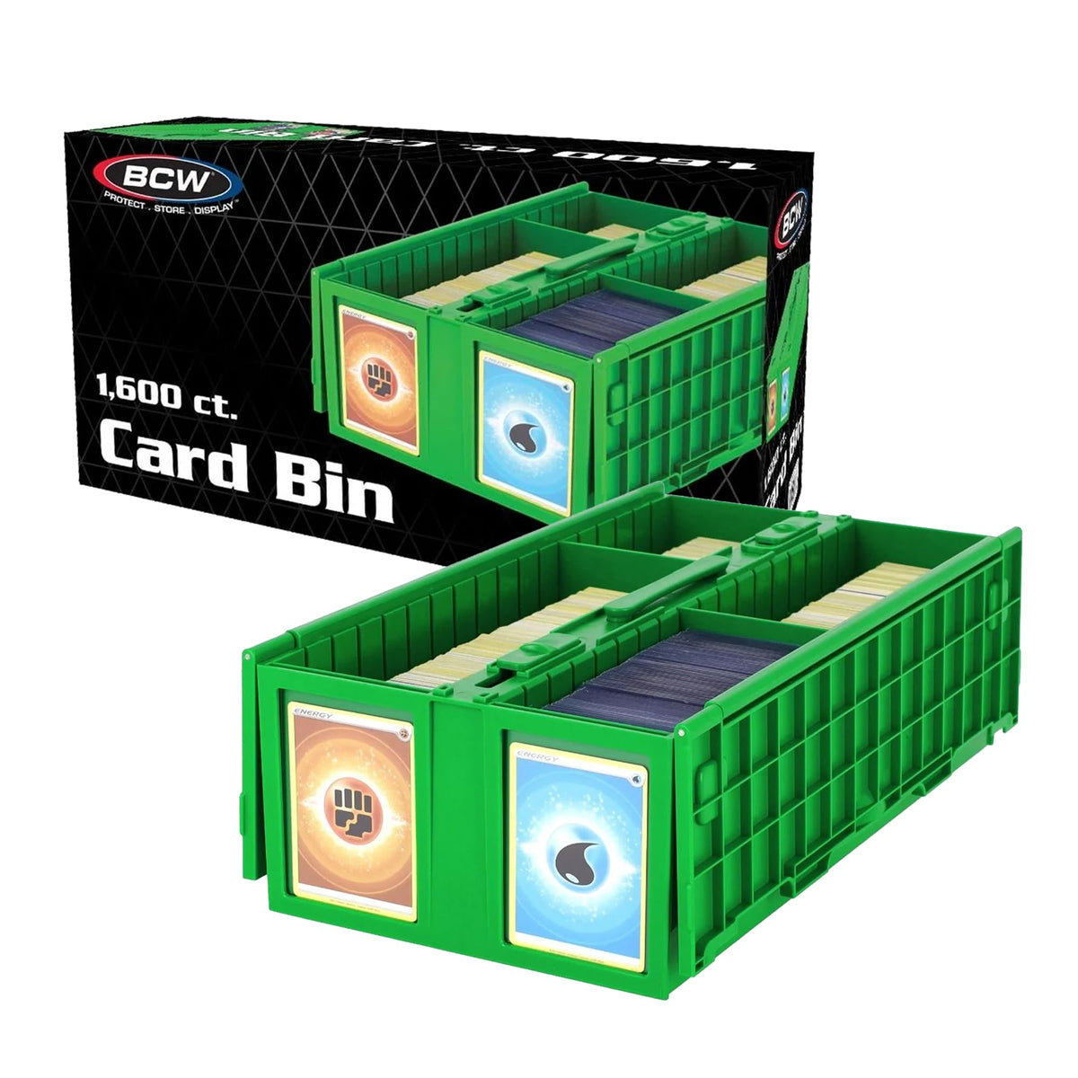 BCW Collectible Card Bin - Holds up to 1600 Cards | - Image 1