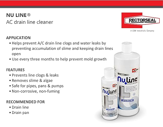 Nu-Line® Drain Cleaner, 32 ounce - Sold Each