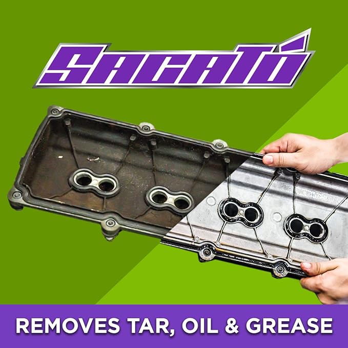 Grehge ts Sacato Cleaner & Degreaser (32 fl Oz) - Removes Tough Stains - Eliminates Grime and Heavy Grease - Use on All Surfaces (12 Pack)