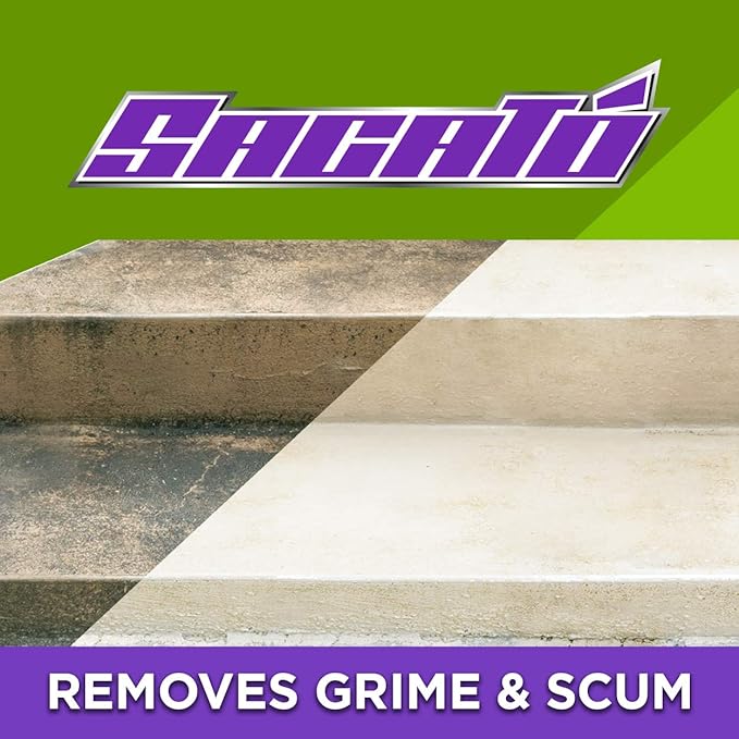 Grehge ts Sacato Cleaner & Degreaser (32 fl Oz) - Removes Tough Stains - Eliminates Grime and Heavy Grease - Use on All Surfaces (12 Pack)