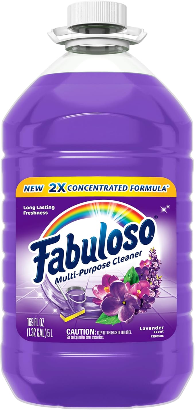 Fabuloso Multi-Purpose Cleaner 2x Concentrated, Lavender - 169 fl oz, 3 count