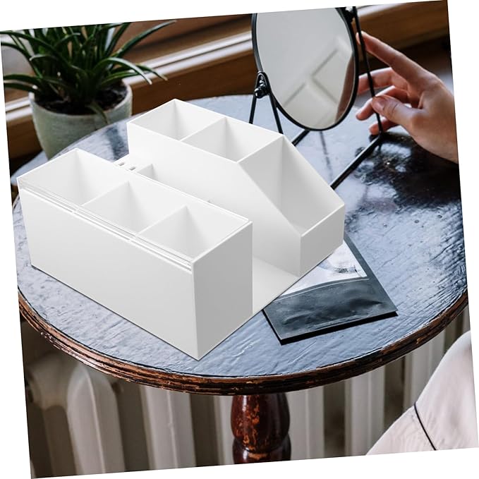 Crylic Eyelash Organizer Box Lash Tweezers Holder Desktop Storage Rack for Lash Extensions Tools
