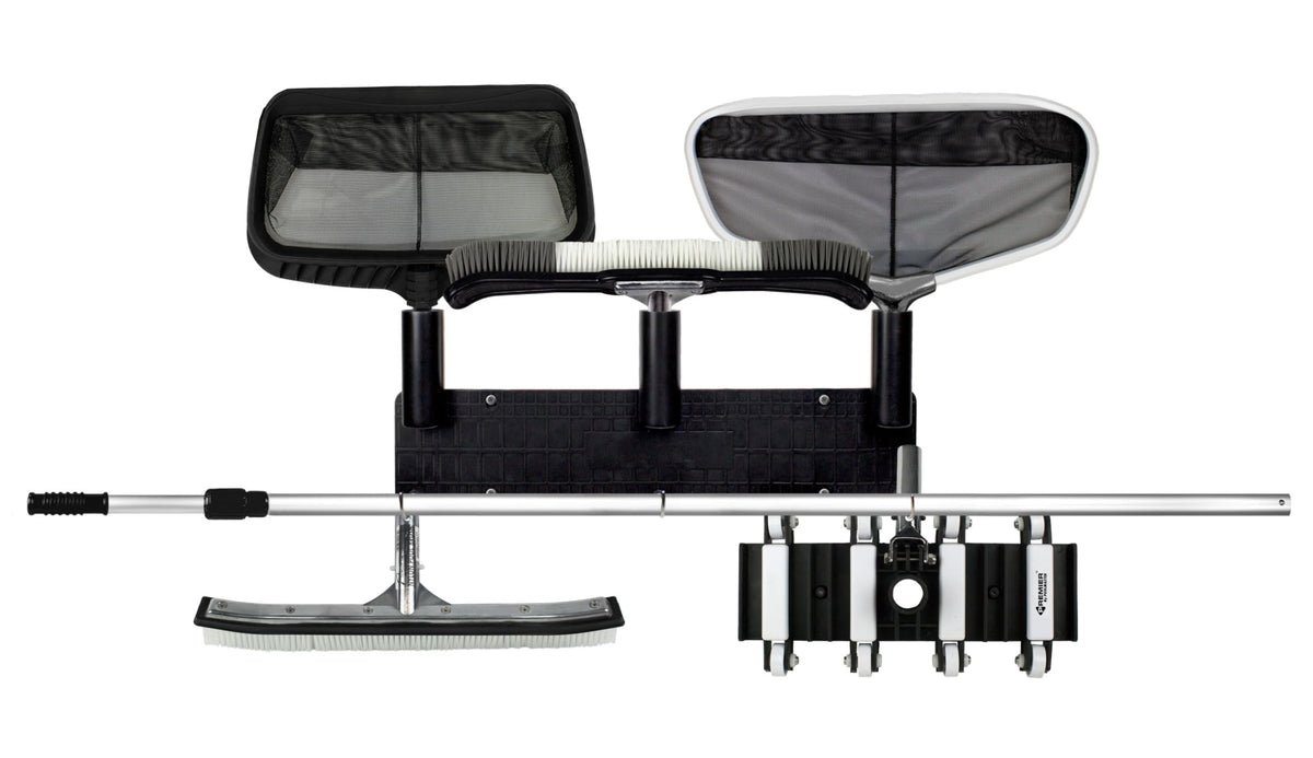 Poolmaster Outdoor Wall-Mounted Tool Organizer Rack - Image 1
