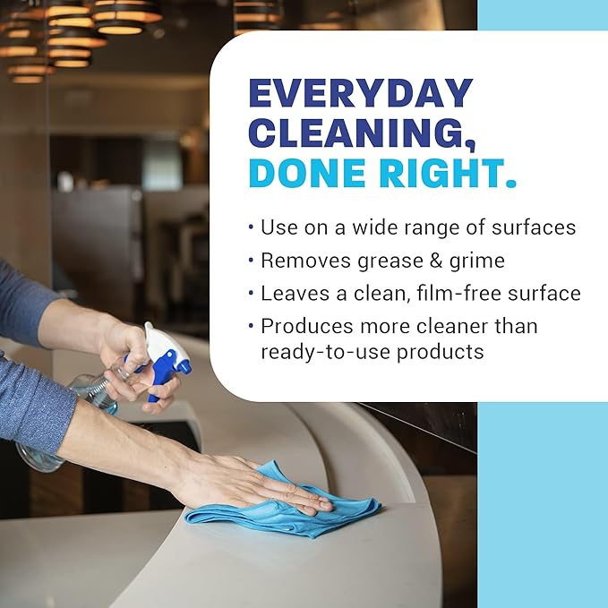 Zogics General Purpose Cleaner, Case of 6-32 oz Bottles - Each Bottle Makes up to 16 Gallons - Meets ECOLOGO Standards