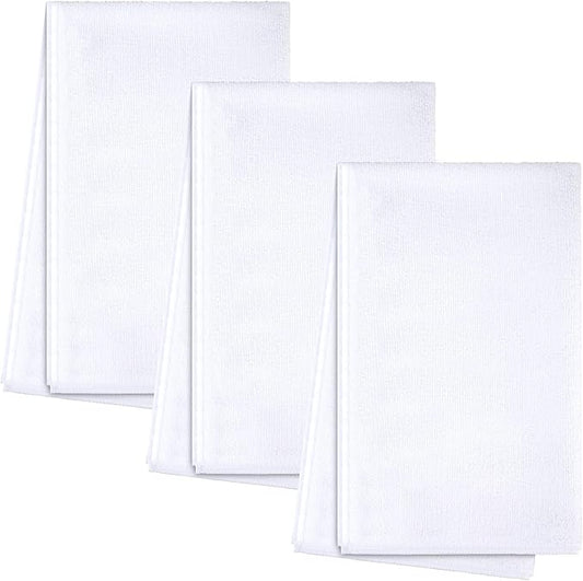 Patelai Sublimation Dishtowel Absorbent Multi Purpose Kitchen Dish Towels Blank DIY Dishcloth Bathroom Towel for Fall Christmas Kitchen Home Decor,16 x 24 Inch(3 Pieces)