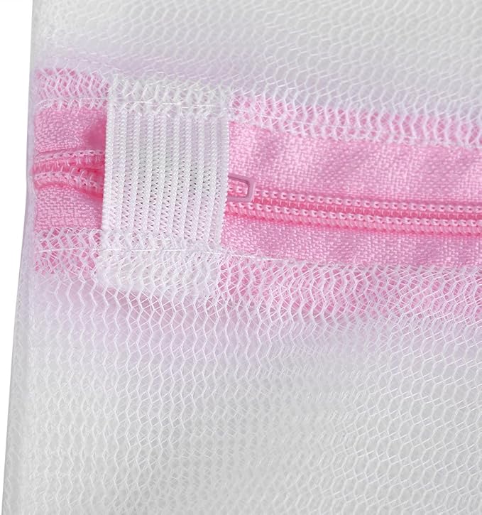 Zipped Lingerie Washing Bag Laundry Machine Mesh Clothes Socks Bra Underwear Bags