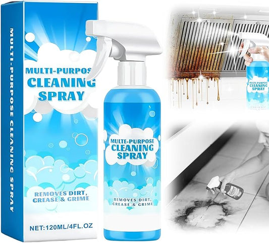 Multifunctional Powerful Spray Kitchen Foam Cleaner, 2026 New Multi-Purpose Cleaning Spray, Easy-To-Use Grease Remover For Kitchen, Fast-Acting Tile Cleaner For Families (1)