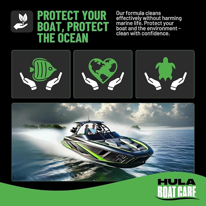 Hula Multi-Surface Cleaner — Vinyl, EVA Foam and Carpet, 5 Gallon — Bulk Marine Interior Cleaner for Detailers and Fleets, Biodegradable, Made in USA