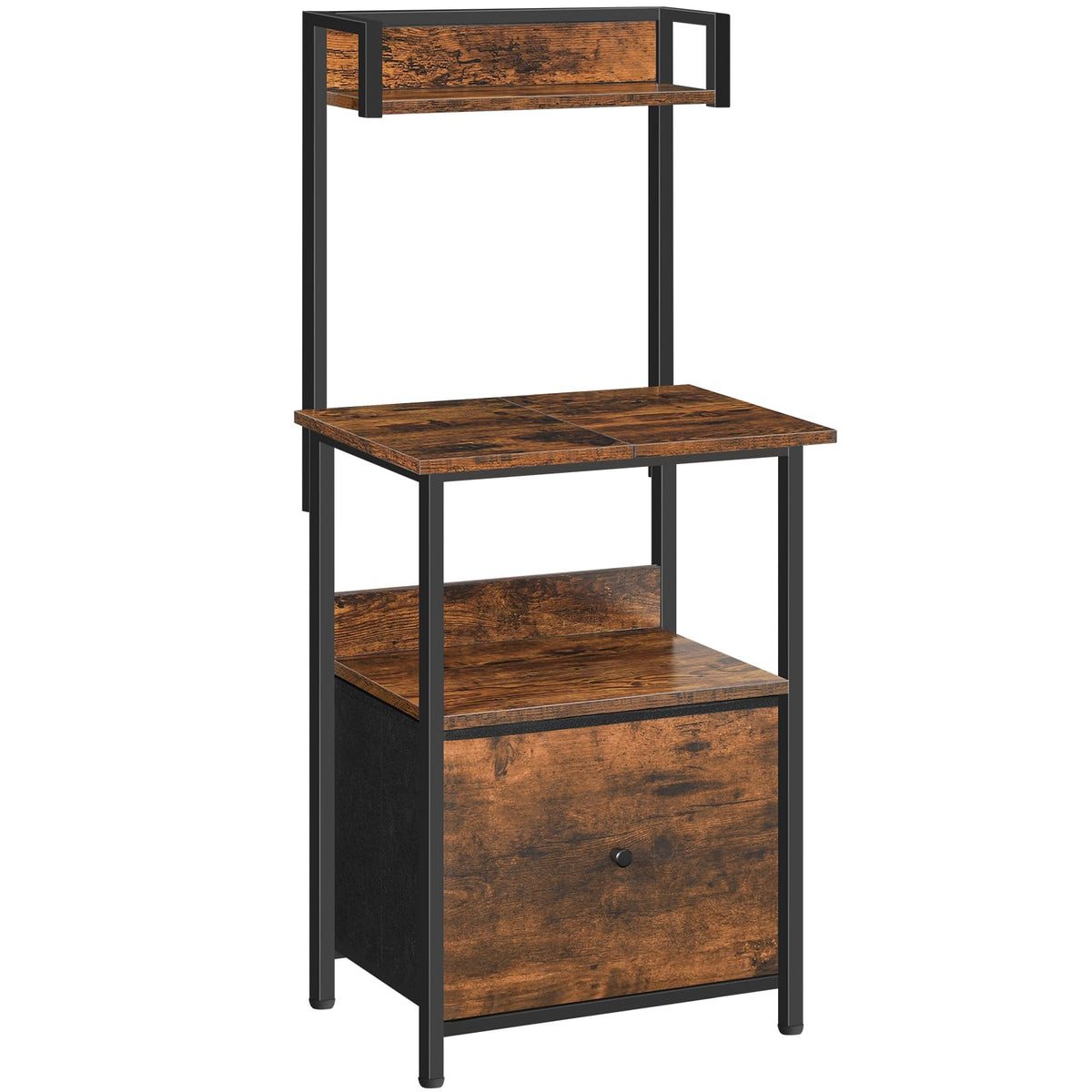 MAHANCRIS Printer Table with Storage, Home Printer Stand - Image 1