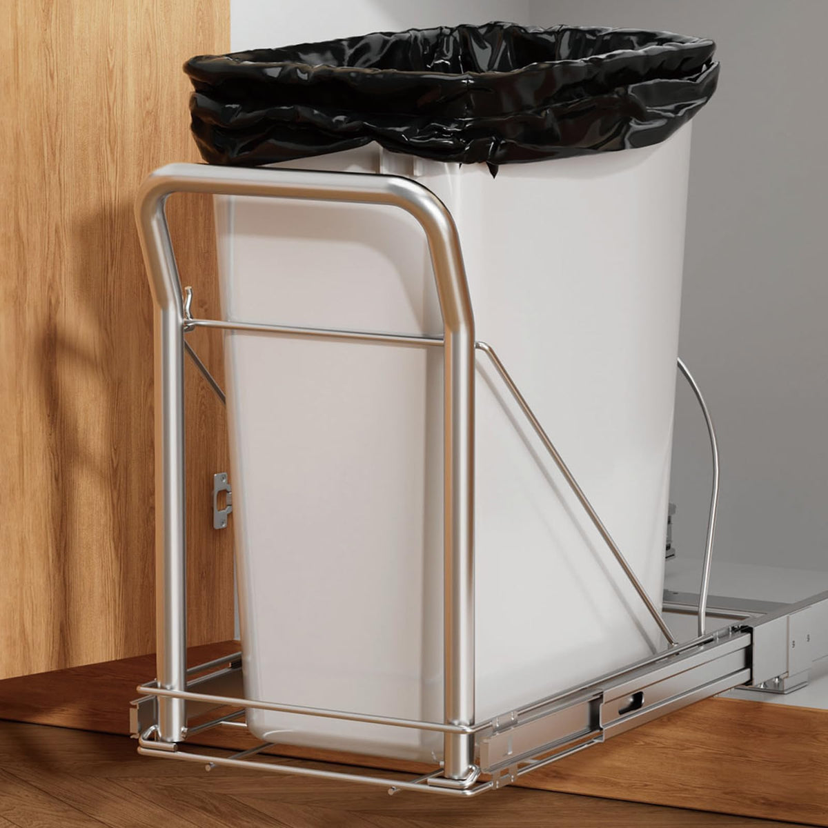 Pull Out Trash Can Under Cabinet w/ Soft-Close, Stai | All Products - Image 2
