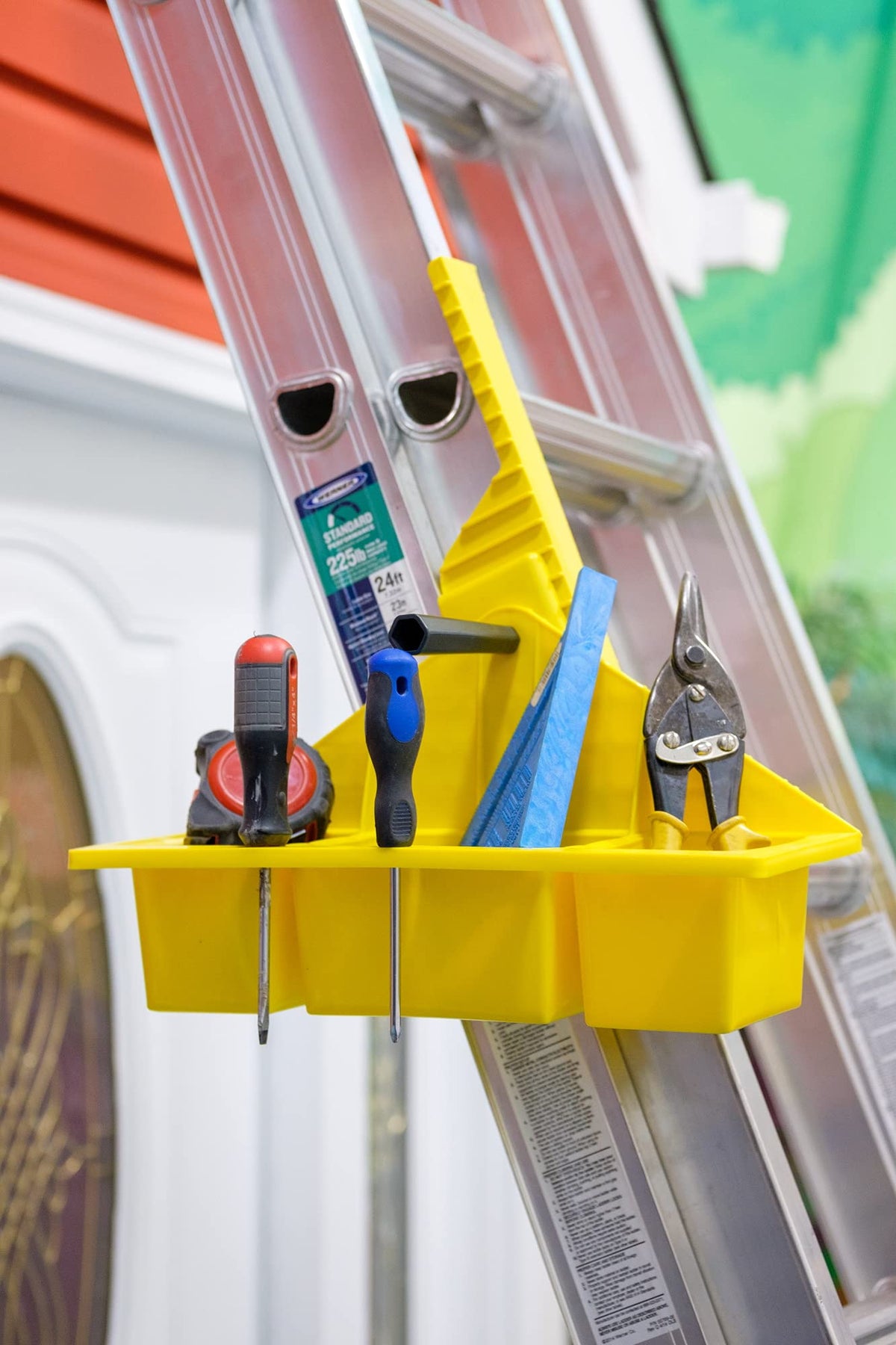 Jokari Universal Rotating Ladder Tray. Hold Tools, Nails - Image 1