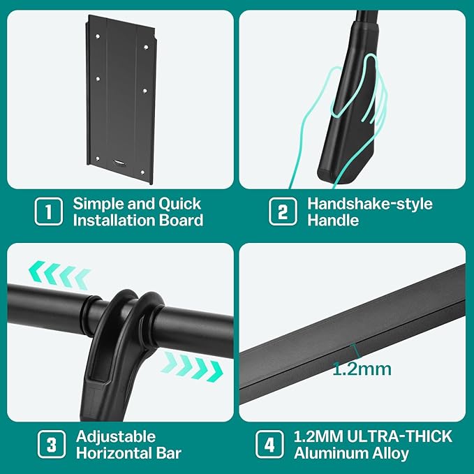 Pull Down Closet Rod, Adjustable 35-47.6 Inch Wardrobe Lift Rail Organizer Two-way Buffering Heavy Duty Wardrobe Hanger for Cabinet, Organizer Storage System Side Mounted, 33 lbs Load Capacity