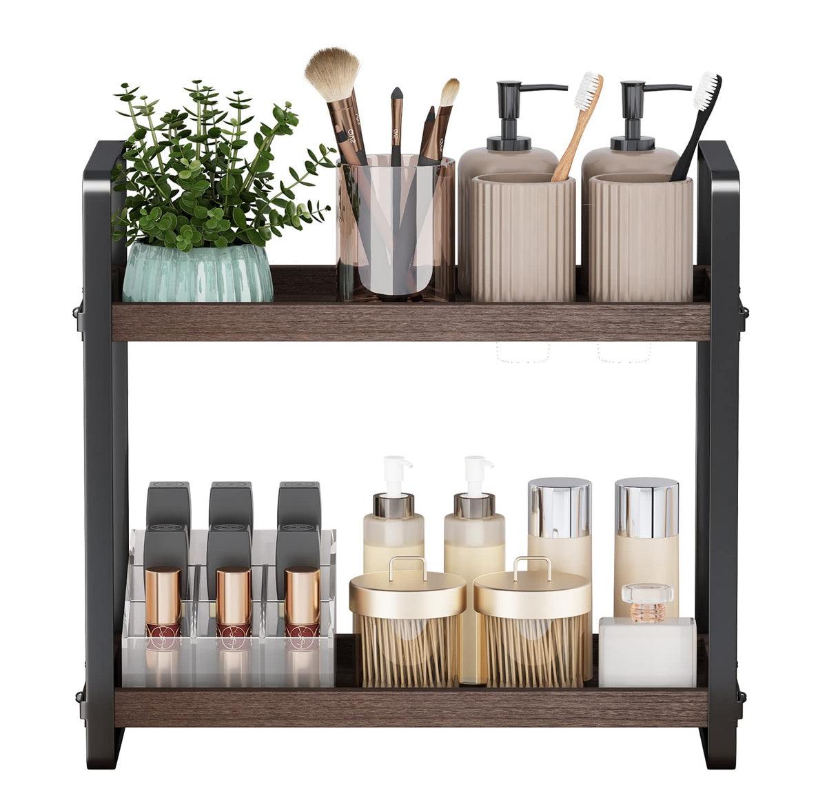 HNRLOY Bathroom Counter Organizer, Bathroom Counter Shelf - Image 1