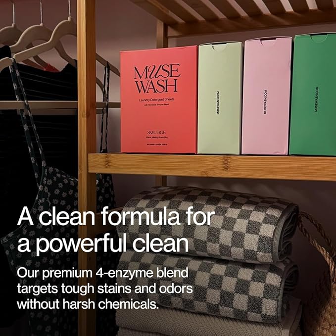 Laundry Detergent Sheets | Enzyme-Powered, Vegan, Paraben-Free | Luxury Scents | Plastic-Free, Eco-Friendly, Travel-Friendly Packaging (100 Loads - 2 Box, GEM)