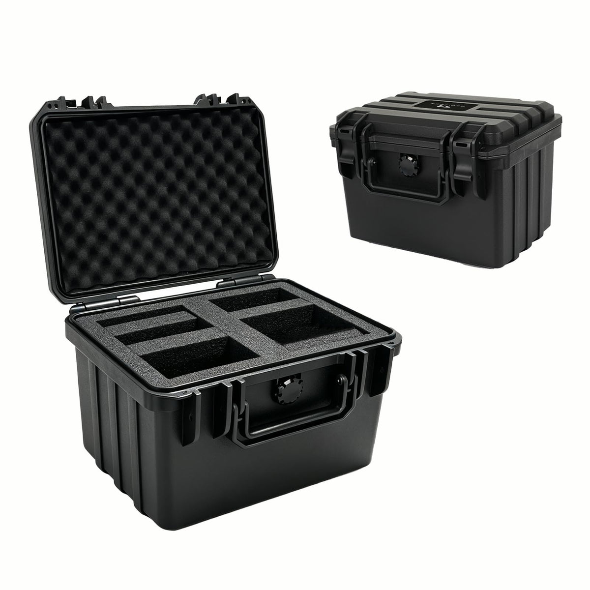 Small Graded Card Case Storage Box with 4 Foam Dividers for Slab - Image 1