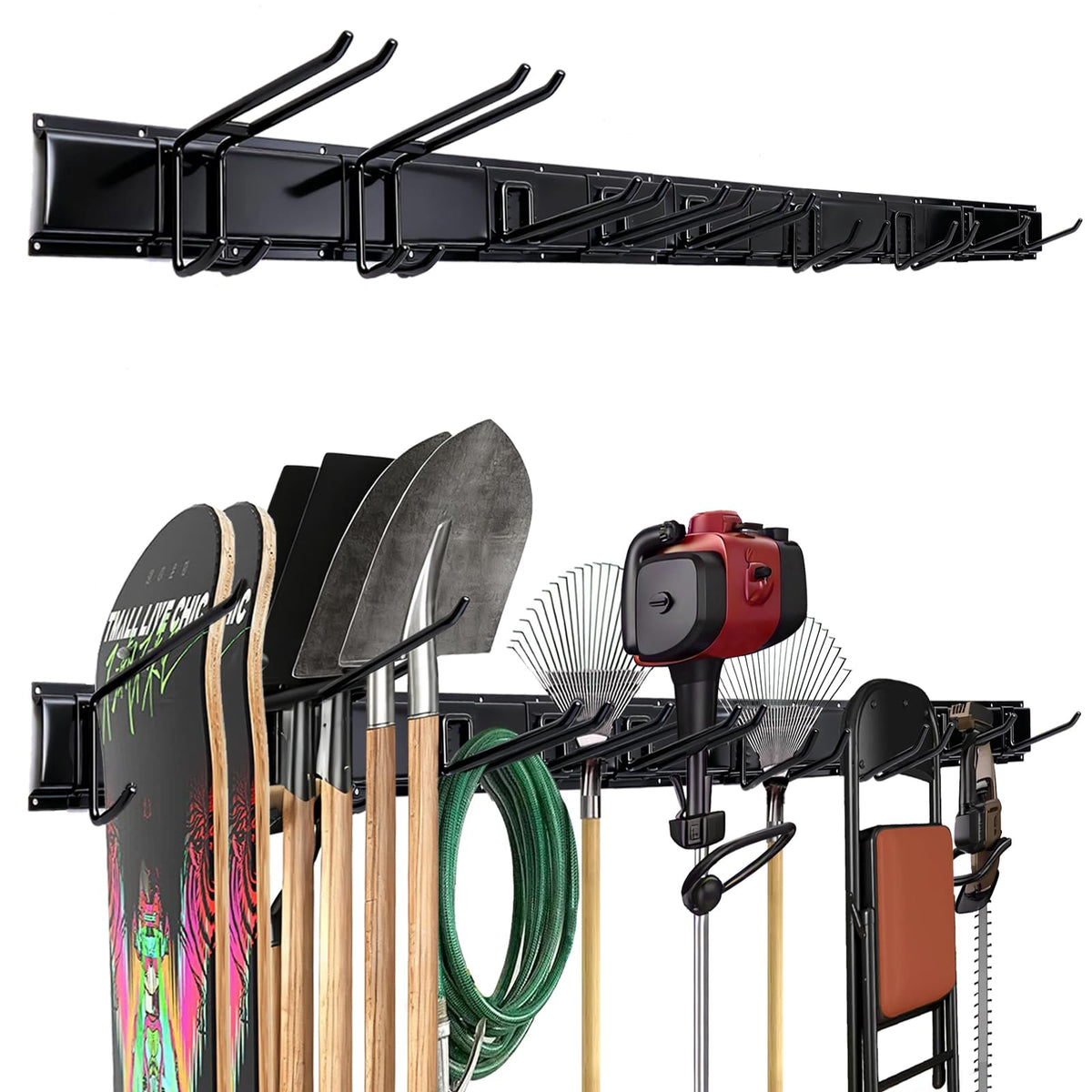66'' Heavy-Duty Garage Tool Organizer Wall Mount – 720lbs - Image 1