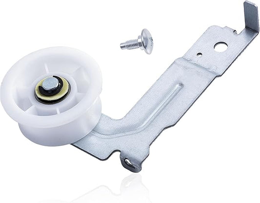 [Upgraded Dual Ball Bearings] BlueStars DC93-00634A Dryer Idler Pulley with Sturdy Clip – Compatible with Samsung Dryers DV45H7000EW DV48H7400EW DV42H5000EW DV48J7700EW DC96-00882C AP4373659
