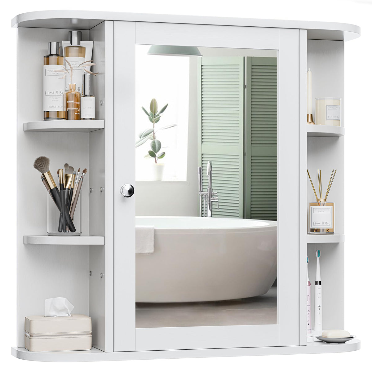 Bathroom Medicine Cabinet, Bathroom Mirror Cabinet Wall - Image 1