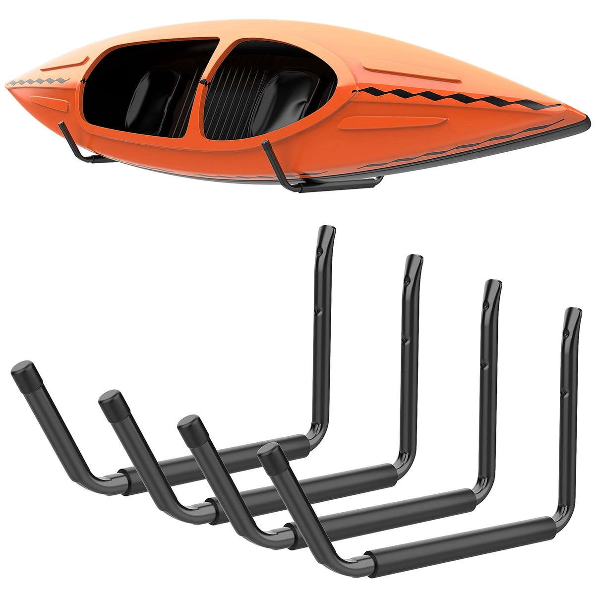 TORACK Kayak Storage Rack, Kayak Wall Mount for Garage - Image 1