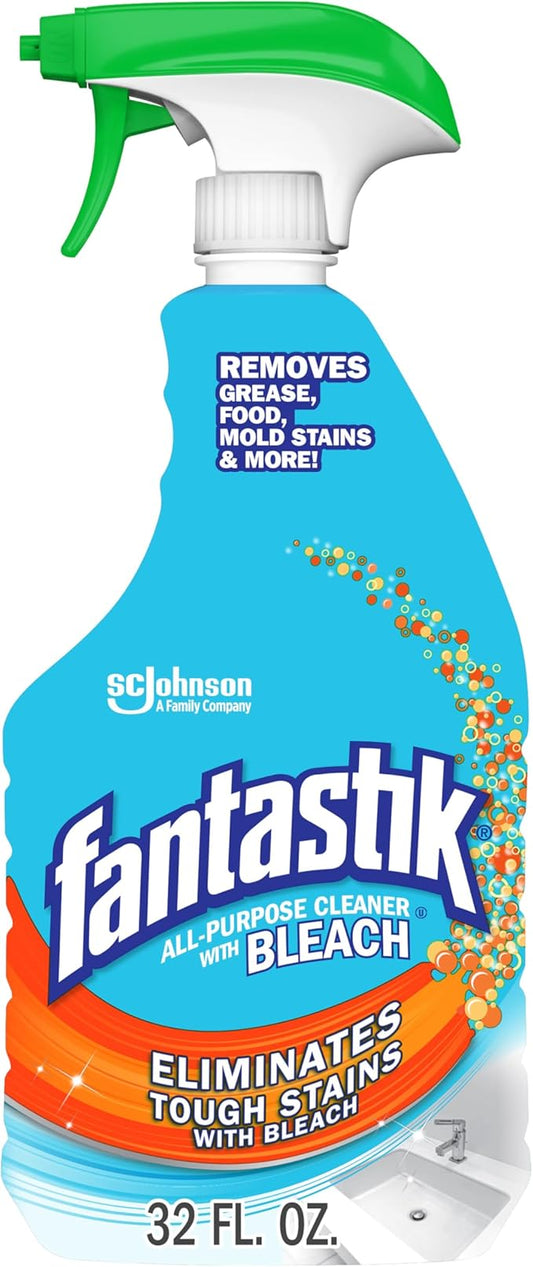 Fantastik All-Purpose Cleaner, with Bleach, 32 Fl Oz
