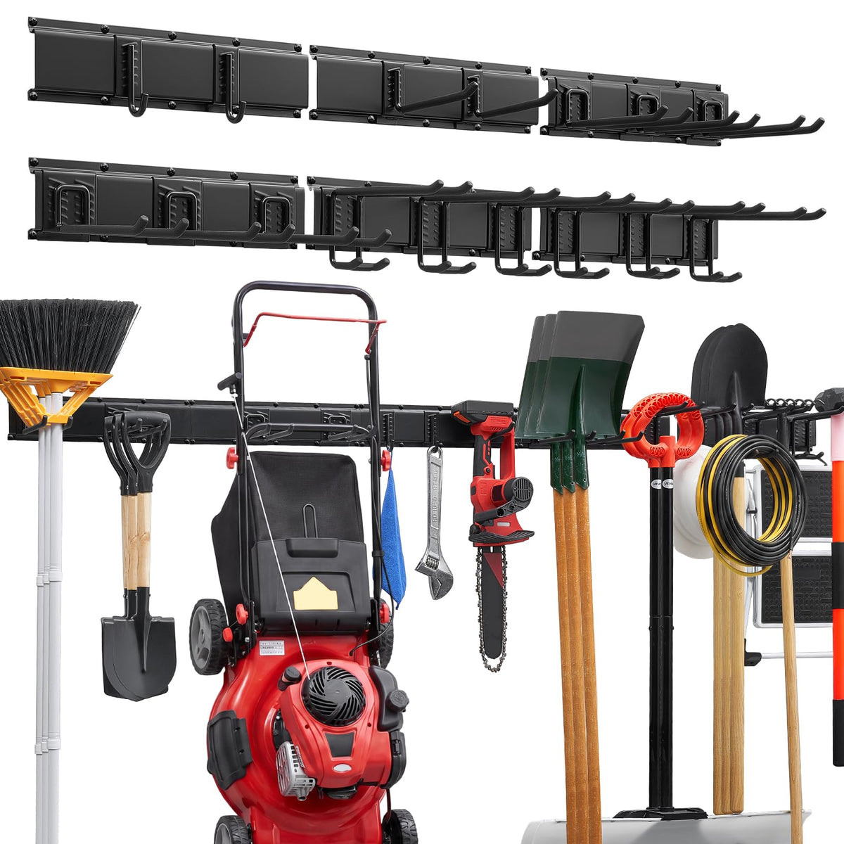 VEVOR Garage Tool Organizer 99 Inch 1200 lbs Wall Mount - Image 1