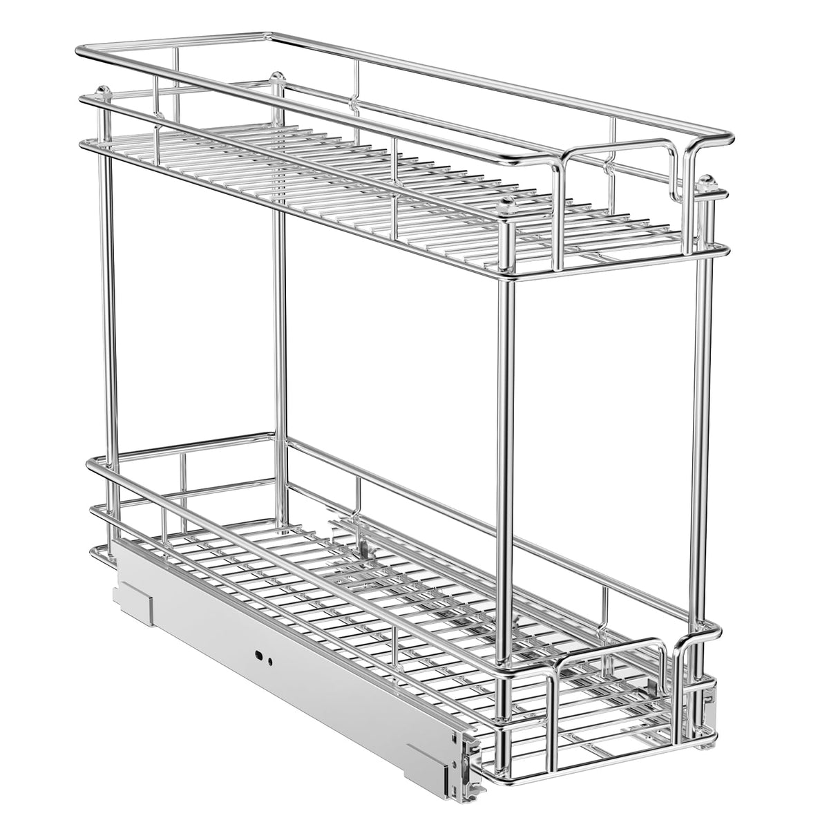 ROOMTEC Pull Out Spice Rack for Narrow Cabinet (5½" W X - Image 1