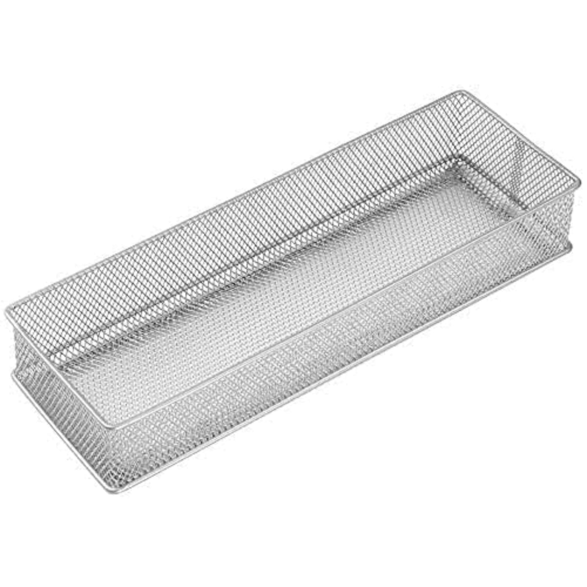 YBM Home Silver Mesh Drawer Organizer and Storage for Kitchen - Image 1