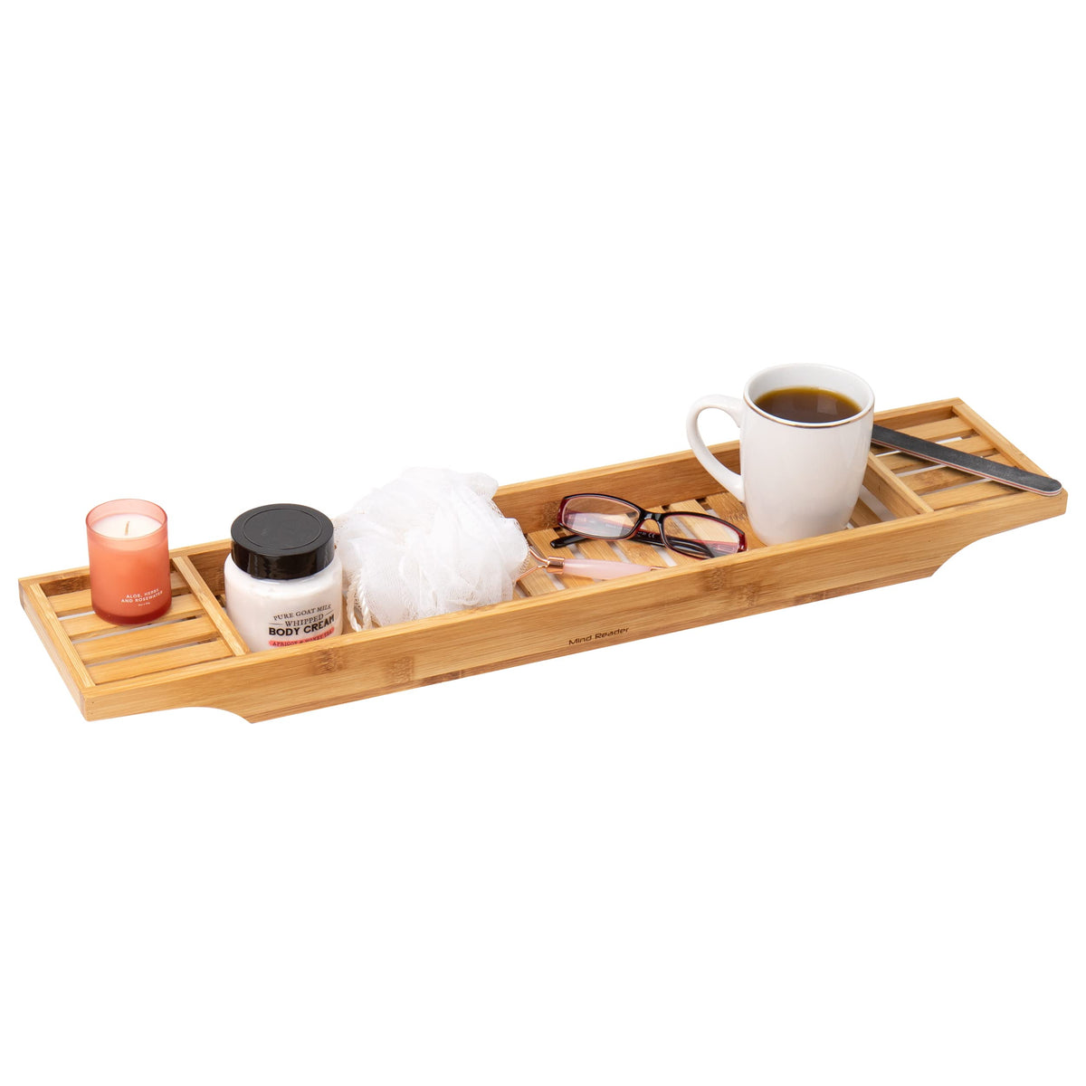 Mind Reader Bathtub Tray, Shower Organizer - Image 1