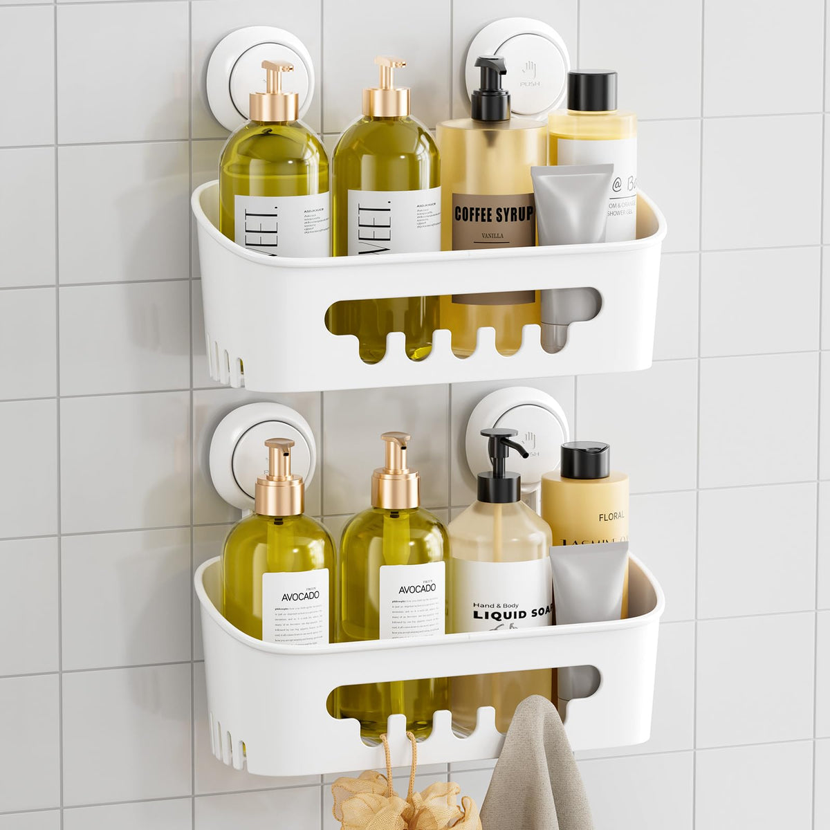 TAILI Shower Caddy Suction Cup 2 Pack, Heavy Duty Ba | All Products - Image 1