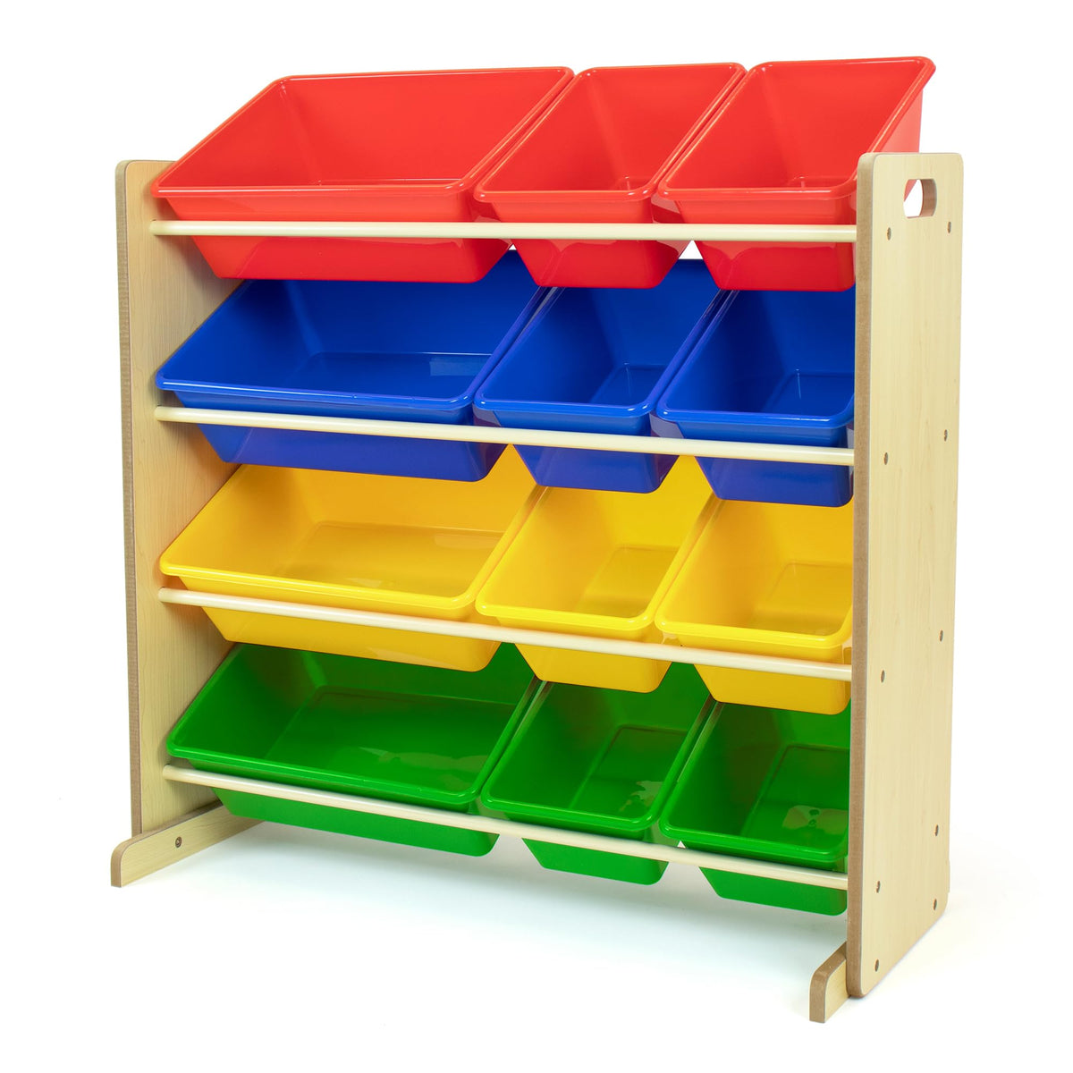 Humble Crew Kids Toy Organizer with 12 Bins, 4 Tier Storage - Image 1