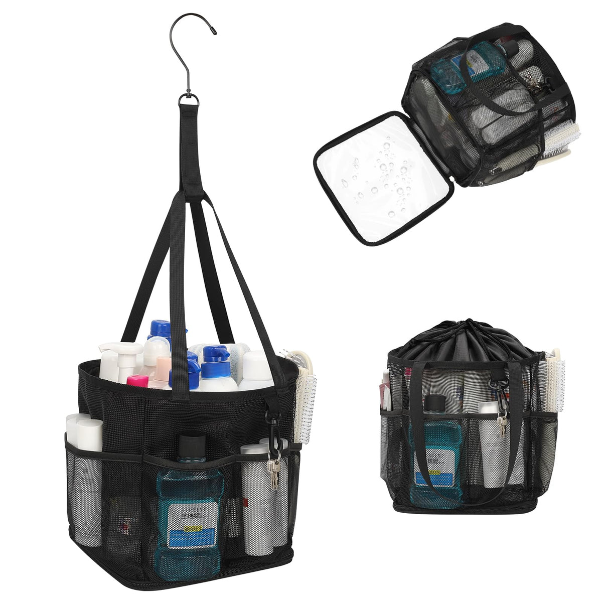 Mesh Shower Caddy Portable for College Dorm Room Essentials - Image 1