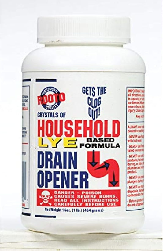 Drain Opener 16 Oz (Pack of 12)