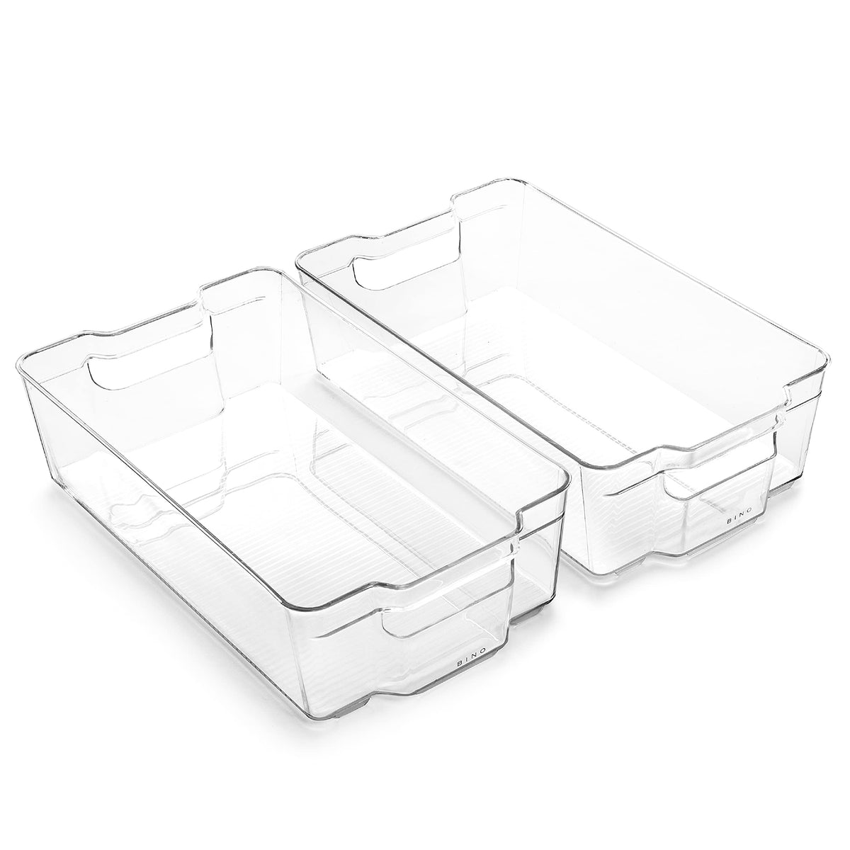 BINO | Stackable Storage Bins, X-Large - 2 Pack | THE STACKER - Image 1