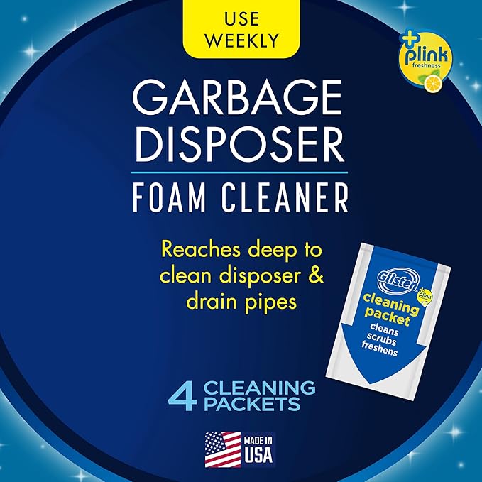 Summit Brands DP06N-PB Disposer Care Garbage Disposal Cleaner