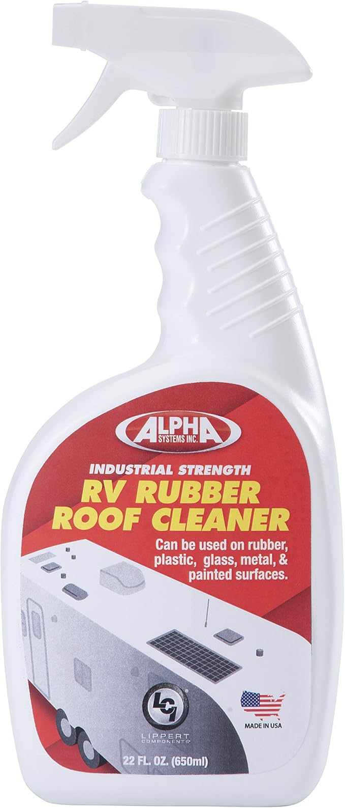 Rubber Roof Cleaner for 5th Wheel RVs, Travel Trailers and Motorhomes