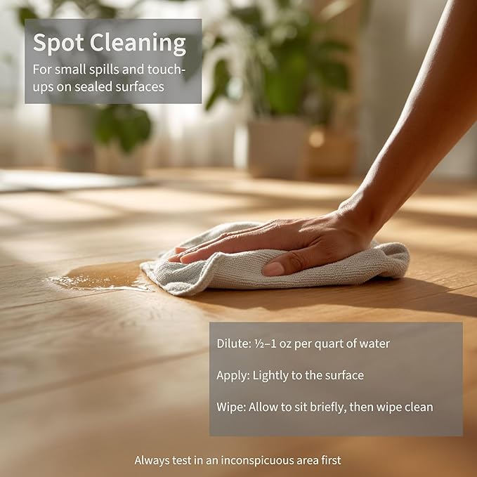 Lapew Vanilla Cream Scented Mop Soap - Luxury Floor Cleaner Concentrate for Mopping Tile, Laminate, Vinyl & Hardwood | Streak-Free, Low-Foam | 36 oz