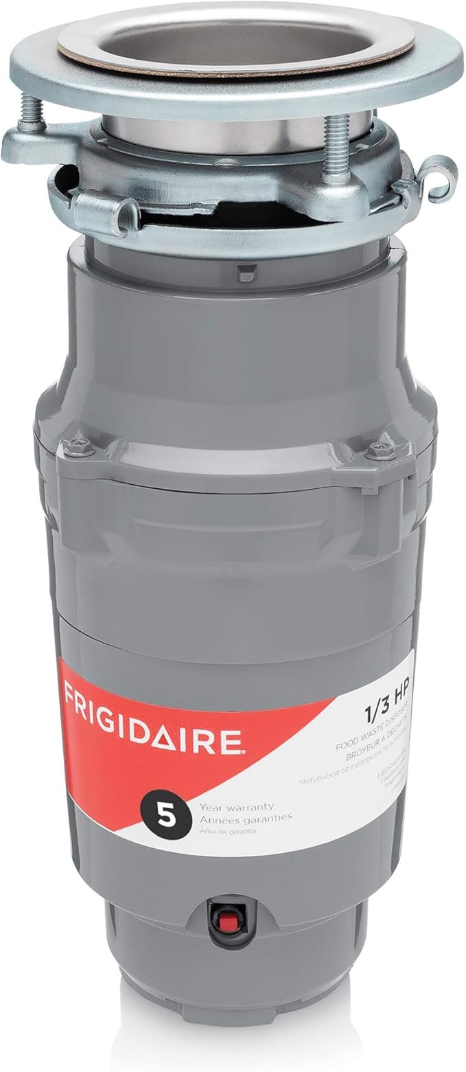Frigidaire 1/3 HP Direct Wire Garbage Disposal for Kitchen Sinks | FF03DISPD1
