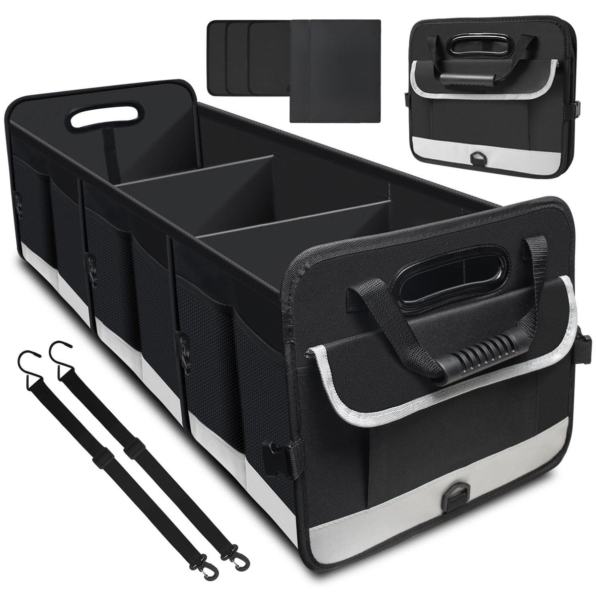 Foldable Trunk Organizer - 95L Sturdy Car Organizer - Image 1