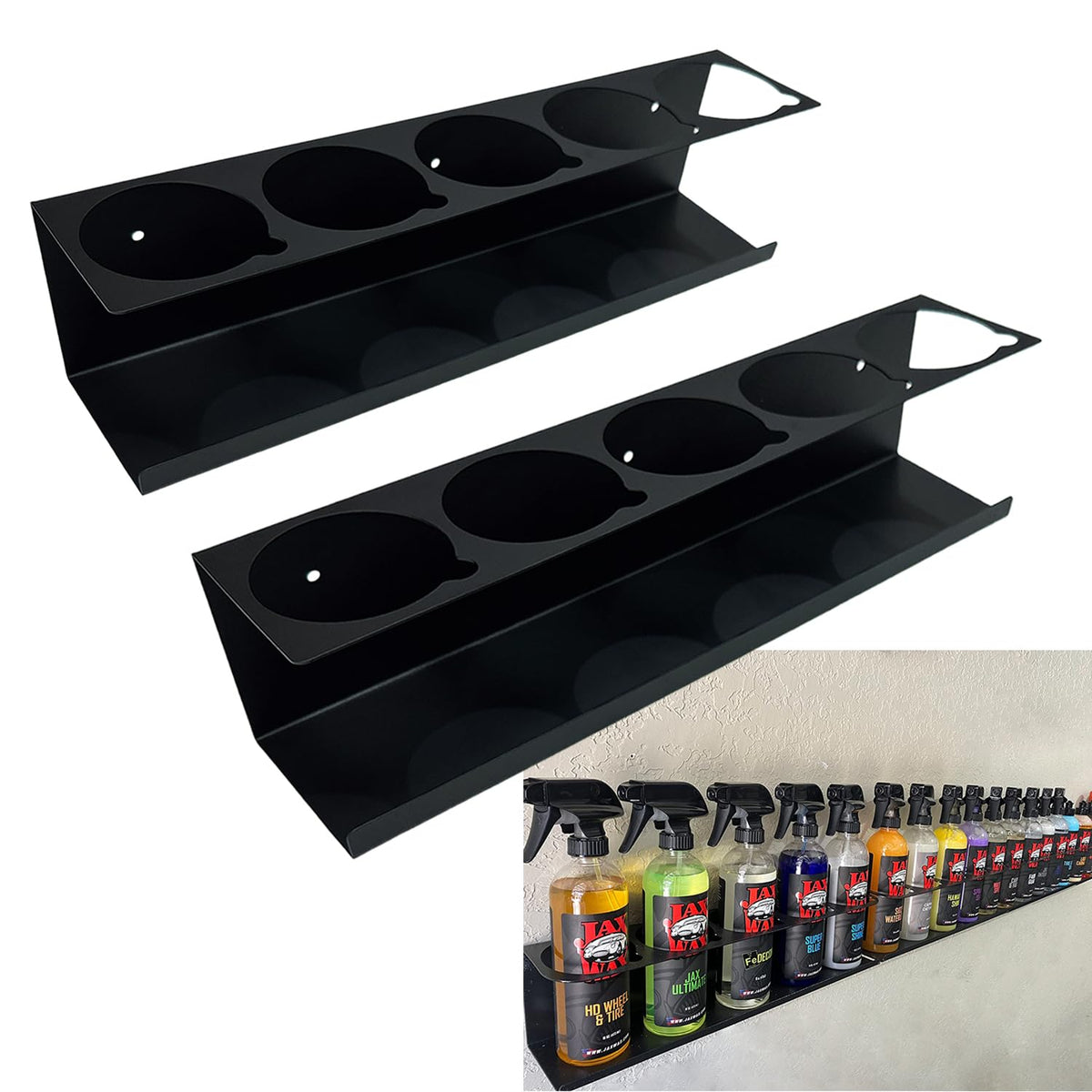 Spray Can Holder Organizer Aerosol Can Rack Wall Mount Spray - Image 1